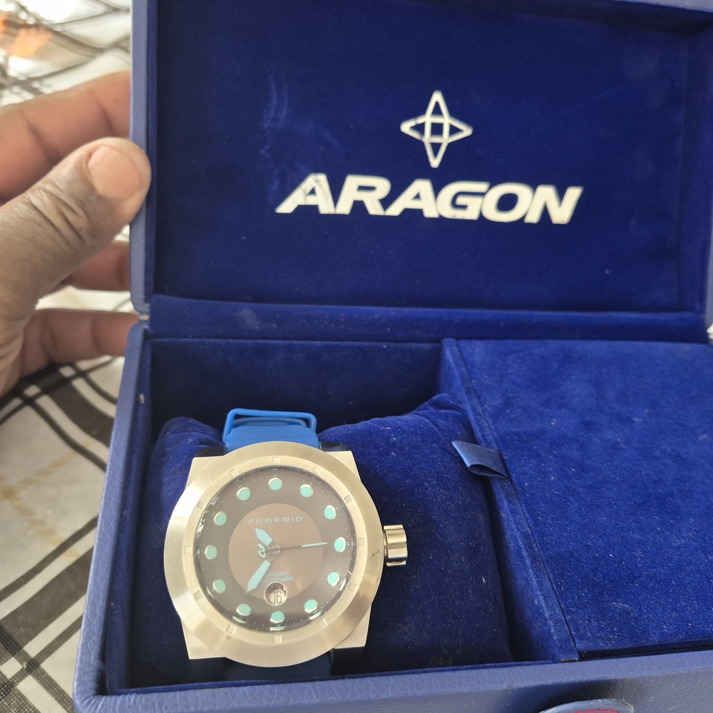 Android Armor 50 Automatic Watch - Gray Silicone … - image 3